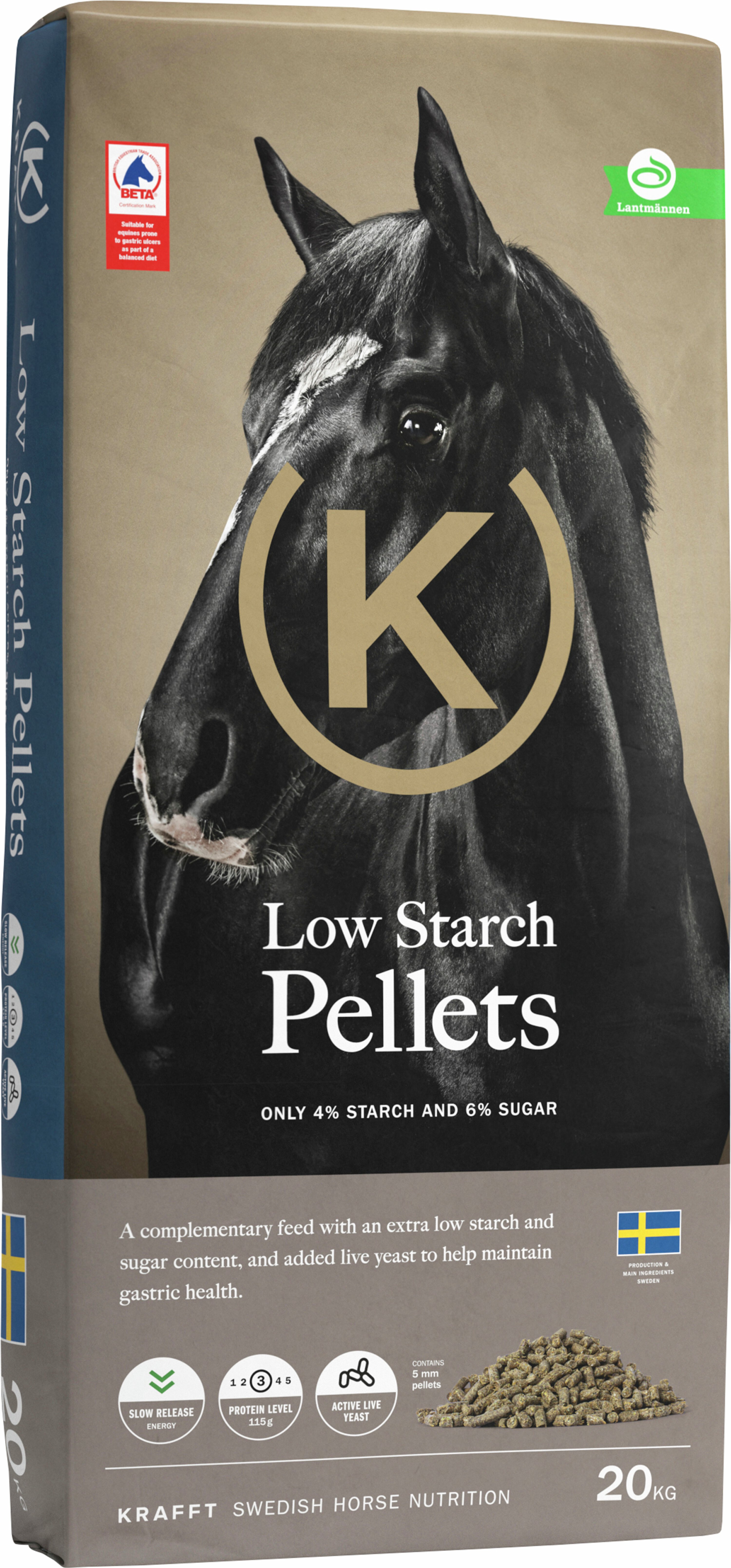 Krafft Low Starch Pellets