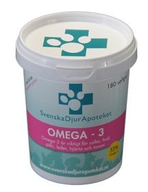Svenska Djurapoteket Omega-3 Kapslar