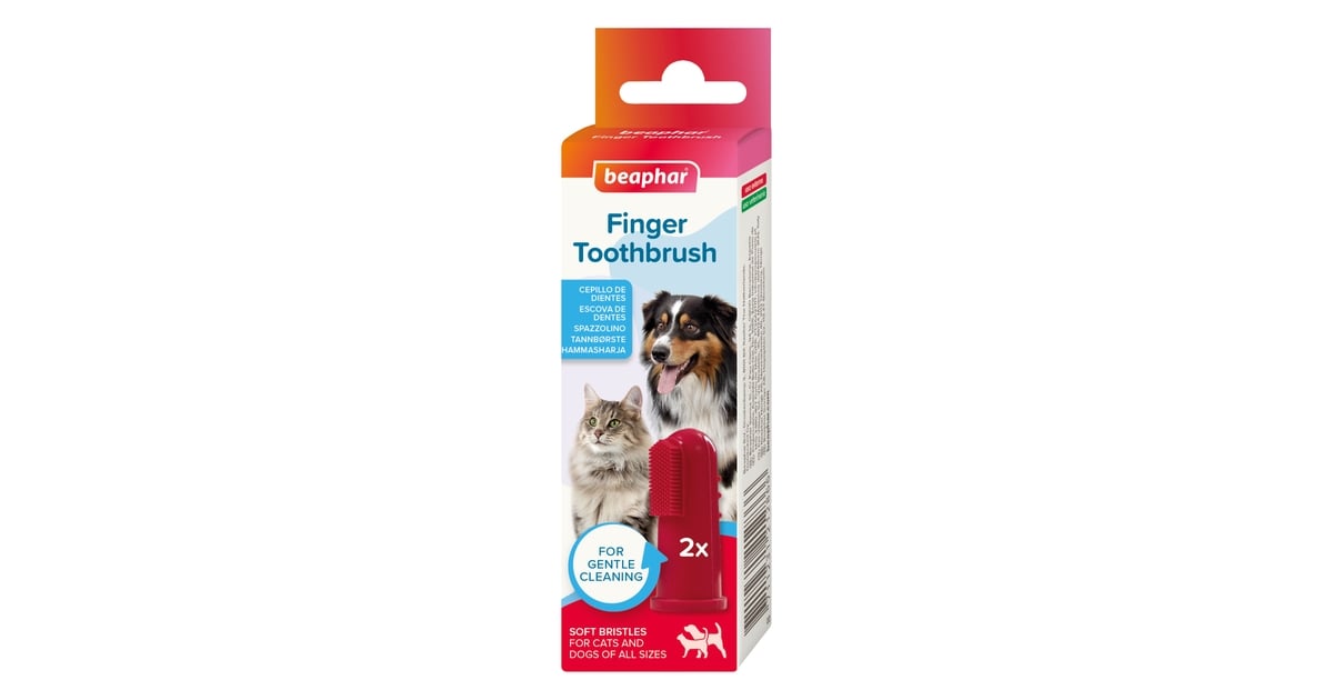Beaphar Fingertandborste 2-pack