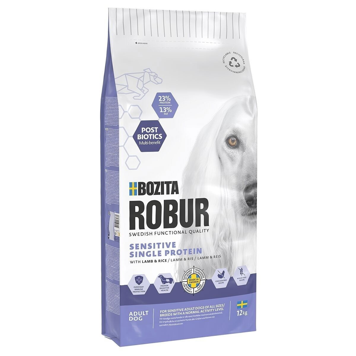 Bozita Robur Single Lamb