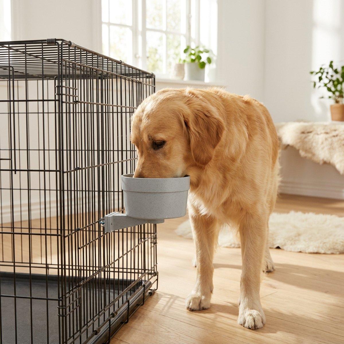 Vattenskål för hundbur