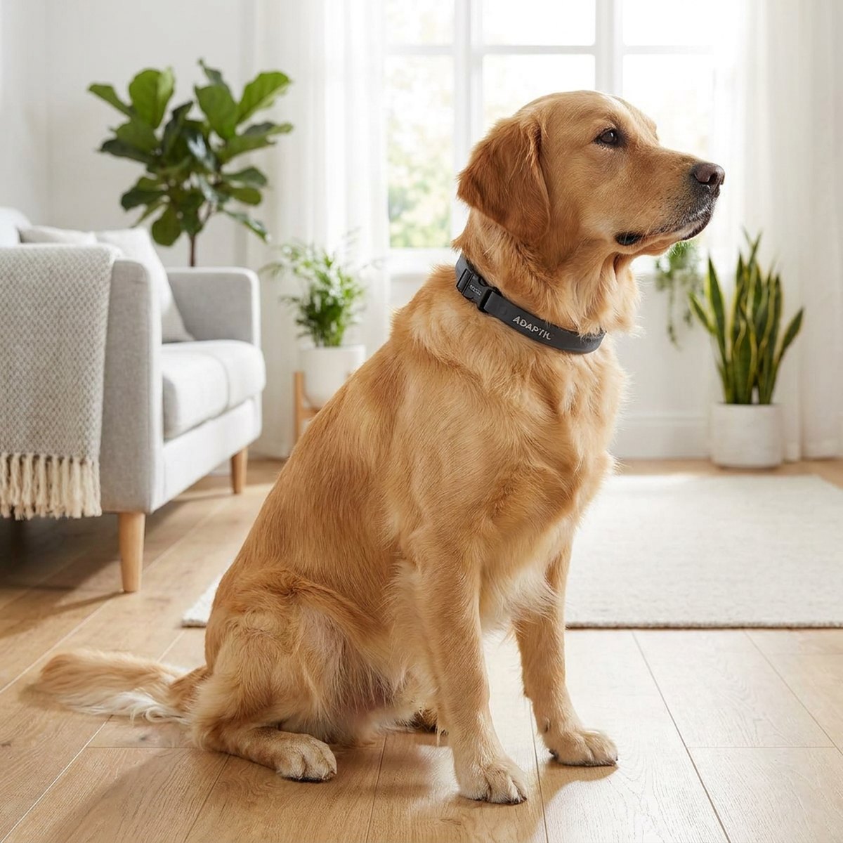 Lugnande till hunden